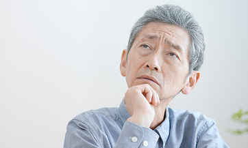 過去のインプラントの不具合を感じる